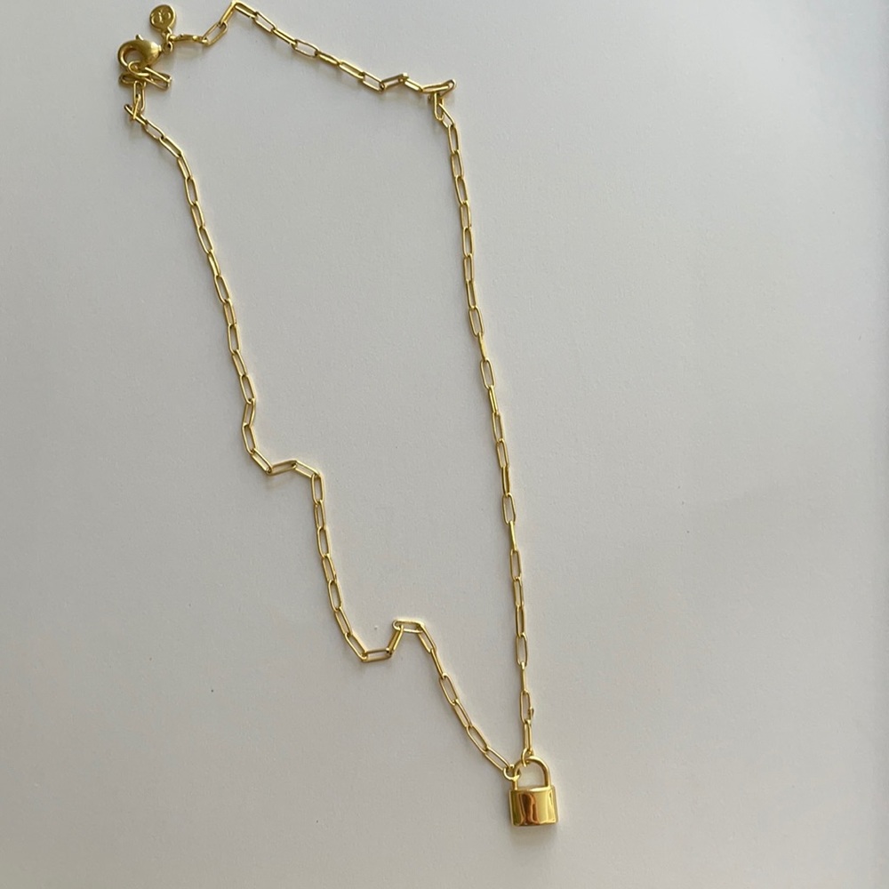 GORJANA LOCK NECKLACE